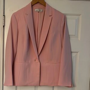 Kasper Pink Blazer Professional Suit Jacket